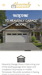 Mobile Screenshot of heavenlygaragedoors.com